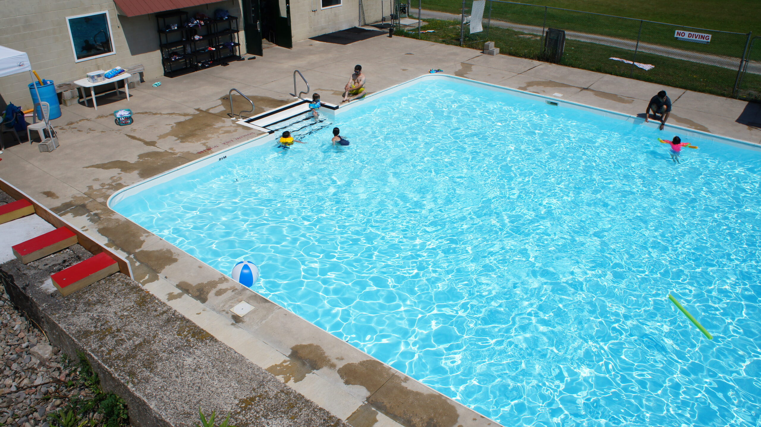 Top view of Hope Valley Day Camp